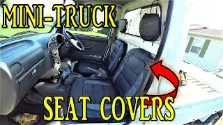 [Mini-Truck DIY] Seat Cover Interior Upgrade Install │The Perfect Tutorial Video!