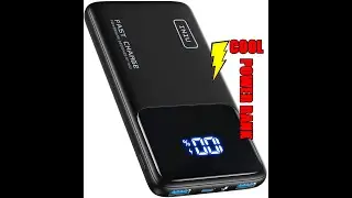 Cool Compact INIU Power Bank 10500mAh Under $30