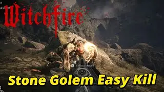 Witchfire | Just Hanging Out with the Stone Golem