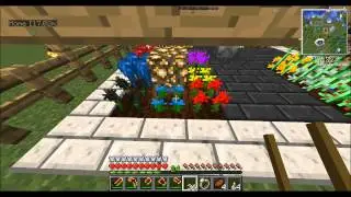 Tekkit! Tutorial Industrial Craft 2 Agriculture. How to Plant & Cross Breed Part 1