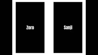 Zoro et Sanji waifu