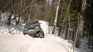 УАЗ Patriot VS Goodyear Wrangler 40