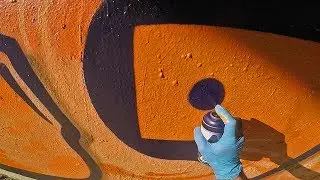 Graffiti - Rake43 - Big Color Letters