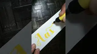 Handlettering my subscribers' names ✨ || Part 4 || 