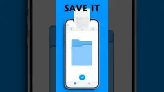 Scan document and save in PDF