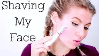 Shaving My Face: Sonicsmooth Dermaplaning & Exfoliating System | Milabu
