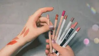 Asmr | Асмр Покажу карандаши для губ👄