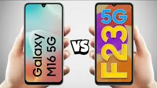 Samsung m16 5g vs samsung f23 5g full comparison.
