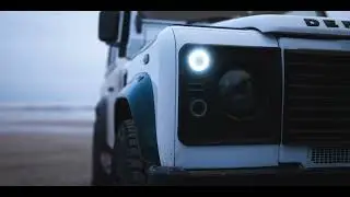 GLOHH GL-2 LED Headlights Land Rover Defender L316 90-16 - Side Light Powering On #lr #landrover