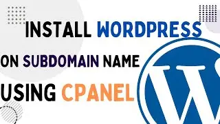 How to install WordPress On Subdomain From Cpanel | Install WordPress on a subdomain - WebOwner