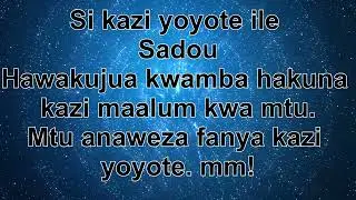 Franco Sadou Lyrics In Kiswahili By W P Wawire