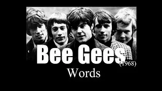 Bee Gees – Words (1968)
