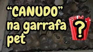 CANUDO na garrafa pet