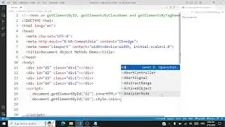 JavaScript - getElementByID, getElementsByClassName, getElementsByTagName - Demo