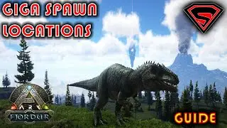 ARK FJORDUR GIGA SPAWN LOCATIONS [ALL GIGA SPAWN LOCATIONS]