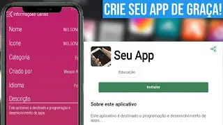 HOW TO CREATE AN APPLICATION ON YOUR CELL PHONE (Without knowing how to program)