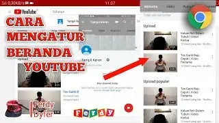 Cara Mengatur Beranda Youtube (upload/upload populer) | Tutor Android #8