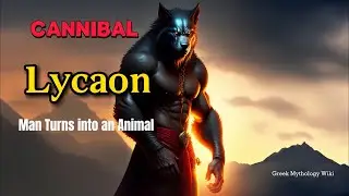 The Story of Lycaon - Greek Mythology - Cannibal - Man Turns Into an Animal