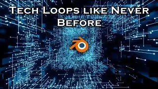 Futuristic Tech Style Loop - Blender Tutorial