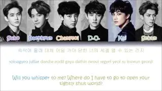 EXO - Hurt (Korean ver.) (Color Coded Han|Rom|Eng Lyrics)