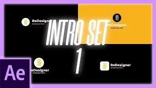 Intro animation set 1 | After Effects Showcase