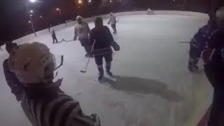 Не переводимая русская речь на хоккее :)