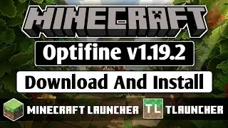 How to Install Optifine 1.19.2 in Tlauncher & Minecraft Launcher