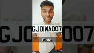 Car se MEHNGA Number Plate 😧