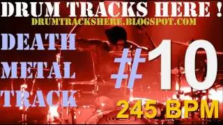 #10 DEATH METAL | DRUM TRACK 245 bpm