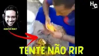 Hunter Game React Primeiro Vídeo #1 Duvido não rir