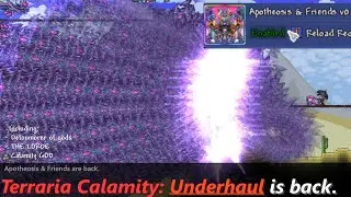 The most chaotic Terraria Calamity submod: Apotheosis & Friend's has returned to Terraria.