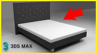 How to Make a Bed in 3ds Max | 3ds max Tutorial | Technical Classes