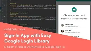 Simple Implementation Google Sign-In with Easy Google Login