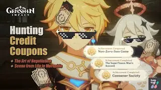 [ Fontaine v4.1 ] Hunting Credit Coupons - Meropide | After Unfinished Comedy Quest | Genshin Impact