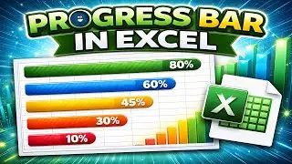 Progress Bar Design | Microsoft Excel