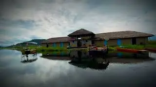 Explore Loktak lake in #manipur .