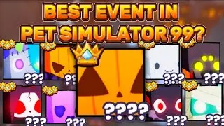is this *THE BEST* event in PET SIMULATOR 99 HISTORY? | Roblox