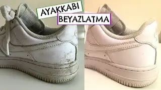 Ayakkabılar Evde Nasıl Yeni Gibi Beyazlatılır?