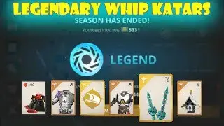 Shadow Fight 3 Legendary Whip Katars: Chelicerae - End season rewards √