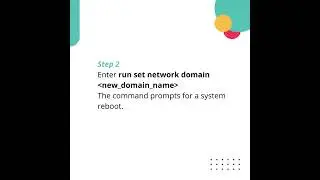 Update Domain Name for Cisco Unified Communications Manager