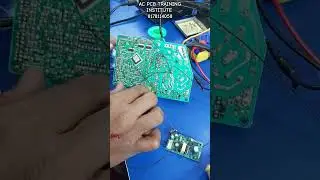 inverter Ac pcb Repair Tricks | Ac pcb SMPS Circuit Repair  | Online Ac Repairing Course #shorts