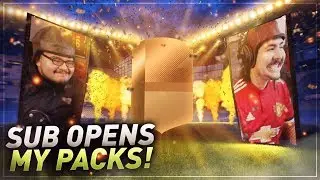 WEEKEND LEAGUE REWARDS! RANDOM SUB OPENS MY PACKS! FIFA 18