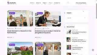 Eduplan - Sidebar - Joomla 4.3.2 - SP Page Builder 3.8.9 - Helix Ultimate 2.0.13