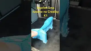Imprimi uma Jubarte na Creality K1 #impressora3d #3d #impressão #impressoras3d #creality #creality3d