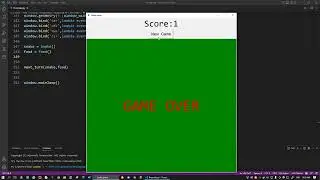 A game of snake using python tkinter. 