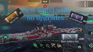 Worcester buying and first battel / World of warships blitz