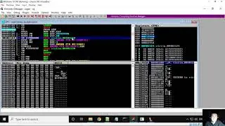 How the stack is used with an example of c code