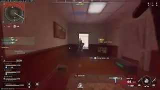 Cleaning up sweats in my lobby 