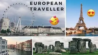 I TRAVELLED THROUGH 7 EUROPEAN CITIES!!