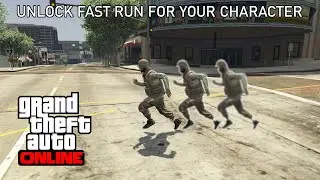 How to unlock fast run in GTA Online (modded run) | GTAHaX for 1.50